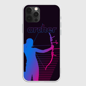 Чехол для iPhone 12 Pro Max с принтом Archer в Белгороде, Силикон |  | archer | archery | bow | bow hunter | bowhunter | лук | лучник | стрельба из лука