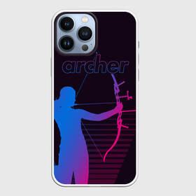 Чехол для iPhone 13 Pro Max с принтом Archer в Белгороде,  |  | archer | archery | bow | bow hunter | bowhunter | лук | лучник | стрельба из лука