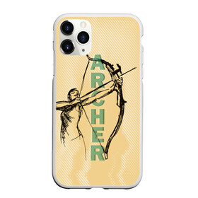Чехол для iPhone 11 Pro матовый с принтом Archer в Белгороде, Силикон |  | archer | archery | bow | bow hunter | bowhunter | лук | лучник | стрельба из лука