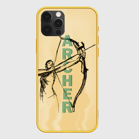 Чехол для iPhone 12 Pro Max с принтом Archer в Белгороде, Силикон |  | archer | archery | bow | bow hunter | bowhunter | лук | лучник | стрельба из лука