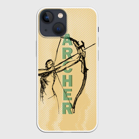 Чехол для iPhone 13 mini с принтом Archer в Белгороде,  |  | archer | archery | bow | bow hunter | bowhunter | лук | лучник | стрельба из лука