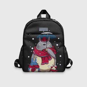 Детский рюкзак 3D с принтом My Neighbor Totoro зонт от снега в Белгороде, 100% полиэстер | лямки с регулируемой длиной, сверху петелька, чтобы рюкзак можно было повесить на вешалку. Основное отделение закрывается на молнию, как и внешний карман. Внутри дополнительный карман. По бокам два дополнительных кармашка | anime | hayao miyazaki | japanese | meme | miyazaki | piano | studio ghibli | tokyo | totoro | гибли | котобус | мой | сосед | сусуватари | тонари | тоторо | хаяо миядзаки