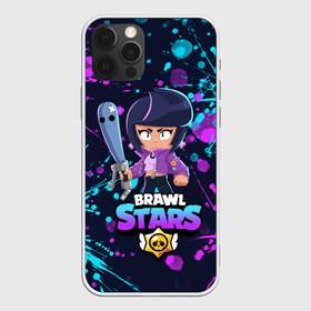 Чехол для iPhone 12 Pro Max с принтом BRAWL STARS BIBI в Белгороде, Силикон |  | bib | brawl stars | bull | colt | crow | leon | leon shark | moba | sally leon | shark | акула | берли | биби | бравл старс | ворон | жанр | игра | кольт | леон | леон акула | нита | спайк | шелли