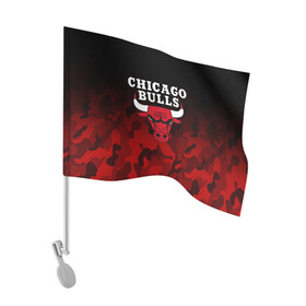Флаг для автомобиля с принтом CHICAGO BULLS | ЧИКАГО БУЛЛС в Белгороде, 100% полиэстер | Размер: 30*21 см | bulls | chicago | chicago bulls | nba | red bulls | usa | америка | быки | нба | сша | чикаго буллс