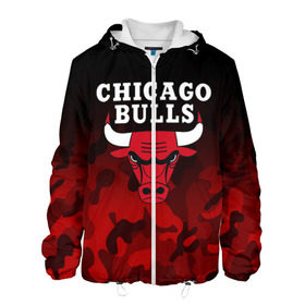 Мужская куртка 3D с принтом CHICAGO BULLS | ЧИКАГО БУЛЛС в Белгороде, ткань верха — 100% полиэстер, подклад — флис | прямой крой, подол и капюшон оформлены резинкой с фиксаторами, два кармана без застежек по бокам, один большой потайной карман на груди. Карман на груди застегивается на липучку | bulls | chicago | chicago bulls | nba | red bulls | usa | америка | быки | нба | сша | чикаго буллс