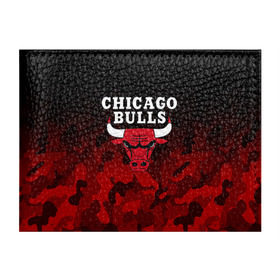 Обложка для студенческого билета с принтом CHICAGO BULLS | ЧИКАГО БУЛЛС в Белгороде, натуральная кожа | Размер: 11*8 см; Печать на всей внешней стороне | Тематика изображения на принте: bulls | chicago | chicago bulls | nba | red bulls | usa | америка | быки | нба | сша | чикаго буллс