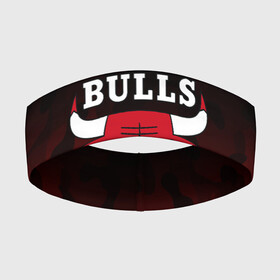 Повязка на голову 3D с принтом CHICAGO BULLS | ЧИКАГО БУЛЛС в Белгороде,  |  | Тематика изображения на принте: bulls | chicago | chicago bulls | nba | red bulls | usa | америка | быки | нба | сша | чикаго буллс