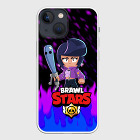 Чехол для iPhone 13 mini с принтом BRAWL STARS BIBI. в Белгороде,  |  | bib | brawl stars | bull | colt | crow | leon | leon shark | moba | sally leon | shark | акула | берли | биби | бравл старс | ворон | жанр | игра | кольт | леон | леон акула | нита | спайк | шелли