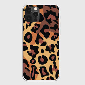 Чехол для iPhone 12 Pro Max с принтом Кошачий окрас в Белгороде, Силикон |  | Тематика изображения на принте: гепард | животные | камуфляж | кошки | окрас | пантера | природа | раскрас | тигр