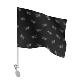 Флаг для автомобиля с принтом Самолеты к бою! в Белгороде, 100% полиэстер | Размер: 30*21 см | небо | полет | самолеты