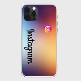 Чехол для iPhone 12 Pro Max с принтом Instagram в Белгороде, Силикон |  | Тематика изображения на принте: 