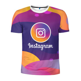 Мужская футболка 3D спортивная с принтом INSTAGRAM 2020 в Белгороде, 100% полиэстер с улучшенными характеристиками | приталенный силуэт, круглая горловина, широкие плечи, сужается к линии бедра | insta | instagram | instagramm | social | видео | инста | инстаграм | инстаграмм | приложение | социальная сеть | фото