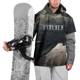 Накидка на куртку 3D с принтом НОВЫЙ СТАЛКЕР в Белгороде, 100% полиэстер |  | metro | s.t.a.l.k.e.r. | stalker | зов припяти | игра | метро | мутант | пейзаж | припять | радиация | сталкер | сталкер 2 | чернобыль