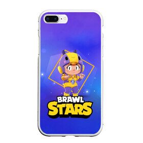 Чехол для iPhone 7Plus/8 Plus матовый с принтом Brawl Stars Bea в Белгороде, Силикон | Область печати: задняя сторона чехла, без боковых панелей | bo | brawl | brock | bull | colt | dynamike | elprimo | jessie | leon | moba | nita | shelly | stars | бо | брок | булл | джесси | динамайк | кольт | леон | нита | шелли | эльпримо