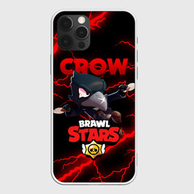 Чехол для iPhone 12 Pro Max с принтом BRAWL STARS CROW в Белгороде, Силикон |  | brawl stars | crow | leon | leon shark | sally leon | shark | stars | акула | берли | ворон | леон | леон акула | спайк | эль примо