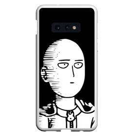 Чехол для Samsung S10E с принтом ONE-PUNCH MAN в Белгороде, Силикон | Область печати: задняя сторона чехла, без боковых панелей | Тематика изображения на принте: one punch man | onepunchman | oppai | saitama | ван панч мен | ванпанчмен | макото миядзаки | сайтама | человек один удар