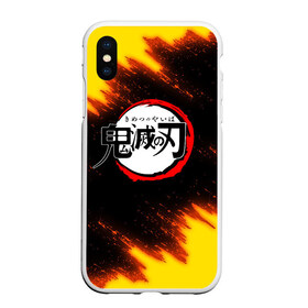 Чехол для iPhone XS Max матовый с принтом KIMETSU NO YAIBA в Белгороде, Силикон | Область печати: задняя сторона чехла, без боковых панелей | demon slayer | demon slayer: kimetsu no yaiba | kimetsu | kimetsu no yaiba | nezuko | slayer | tanjiro | клинок рассекающий демонов | незуко | танджиро | шинобу кочо