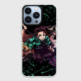 Чехол для iPhone 13 Pro с принтом Персонажи Demon Slayer в Белгороде,  |  | demon slayer | kimetsu no yaiba | nezuko | shinobu | slayer | tanjiro | zenitsu | гию томиока | зенитсу | зенитцу | иноске хашибира | клинок рассекающий демонов | незуко | танджиро | шинобу кочо