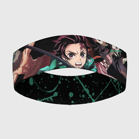 Повязка на голову 3D с принтом Персонажи Demon Slayer в Белгороде,  |  | demon slayer | kimetsu no yaiba | nezuko | shinobu | slayer | tanjiro | zenitsu | гию томиока | зенитсу | зенитцу | иноске хашибира | клинок рассекающий демонов | незуко | танджиро | шинобу кочо