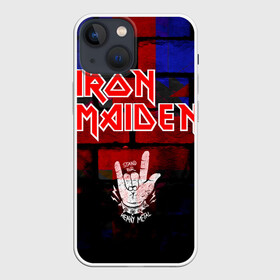Чехол для iPhone 13 mini с принтом Iron Maiden в Белгороде,  |  | iron maiden | англия | британия | металл | музыка | рок