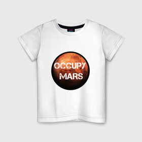Детская футболка хлопок с принтом Илон Маск в Белгороде, 100% хлопок | круглый вырез горловины, полуприлегающий силуэт, длина до линии бедер | Тематика изображения на принте: elon musk | space x | tesla | илон маск