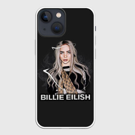 Чехол для iPhone 13 mini с принтом BILLIE EILISH в Белгороде,  |  | ayelish | bad guy | bellyache | bilie eilish | bilie elish | billie | billie eilish | eilish | electronic | elish | music | били айлиш | билли айлиш | эйлиш | элиш