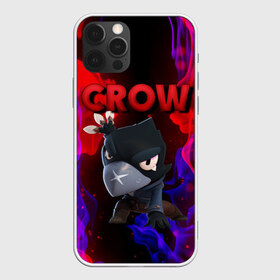 Чехол для iPhone 12 Pro Max с принтом Brawl Stars CROW в Белгороде, Силикон |  | Тематика изображения на принте: 8 bit | 8 бит | brawl | brawl stars | crow | leon | shark | stars | акула | бравл | бравл старс | браво старс | игра | компьютерная | кров | леон | леон акула | онлайн | старс | шарк