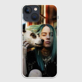 Чехол для iPhone 13 mini с принтом BILLIE EILISH в Белгороде,  |  | ayelish | bad guy | bellyache | bilie eilish | bilie elish | billie | billie eilish | eilish | electronic | elish | music | били айлиш | билли айлиш | эйлиш | элиш