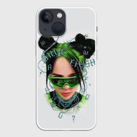 Чехол для iPhone 13 mini с принтом BILLIE EILISH в Белгороде,  |  | ayelish | bad guy | bellyache | bilie eilish | bilie elish | billie | billie eilish | eilish | electronic | elish | music | били айлиш | билли айлиш | эйлиш | элиш