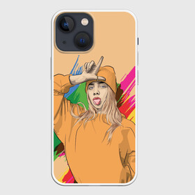 Чехол для iPhone 13 mini с принтом BILLIE EILISH в Белгороде,  |  | ayelish | bad guy | bellyache | bilie eilish | bilie elish | billie | billie eilish | eilish | electronic | elish | music | били айлиш | билли айлиш | эйлиш | элиш