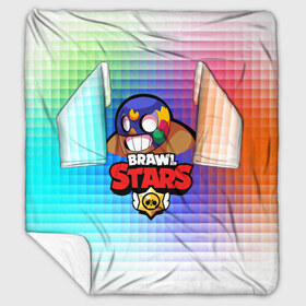 Плед с рукавами с принтом BRAWL STARS EL PRIMO в Белгороде, 100% полиэстер | Закругленные углы, все края обработаны. Ткань не мнется и не растягивается. Размер 170*145 | Тематика изображения на принте: bibi | brawl stars | brock | bull | crow | dinomike | el primo | leon | mobile game | nita | poko | ricochet | stars | tara | бравл старс | ворон | леон | мобильные игры