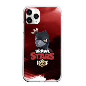 Чехол для iPhone 11 Pro Max матовый с принтом BRAWL STARS CROW в Белгороде, Силикон |  | bibi | brawl stars | brock | bull | crow | dinomike | el primo | leon | mobile game | nita | poko | ricochet | stars | tara | бравл старс | ворон | леон | мобильные игры