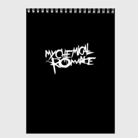 Скетчбук с принтом My Chemical Romance spider в Белгороде, 100% бумага
 | 48 листов, плотность листов — 100 г/м2, плотность картонной обложки — 250 г/м2. Листы скреплены сверху удобной пружинной спиралью | music | my chemical romance | rock | боб брайар | джеймс дьюис | джерард уэи | майки уэи | музыка | рок | рэй торо | фрэнк айеро