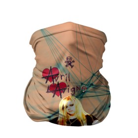 Бандана-труба 3D с принтом Avril Lavigne в Белгороде, 100% полиэстер, ткань с особыми свойствами — Activecool | плотность 150‒180 г/м2; хорошо тянется, но сохраняет форму | avril lavigne | аврил лавин | блондиника | музыка | рок