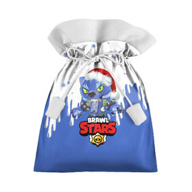 Подарочный 3D мешок с принтом BRAWL STARS ОБОРОТЕНЬ LEON. в Белгороде, 100% полиэстер | Размер: 29*39 см | brawl stars | leon | moba | бравл старс | жанр | игра | леон | оборотень | оборотень leon