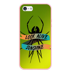 Чехол для iPhone 5/5S матовый с принтом Look alive sunshine в Белгороде, Силикон | Область печати: задняя сторона чехла, без боковых панелей | alive | look | my chemical | rok | romance | sunshine