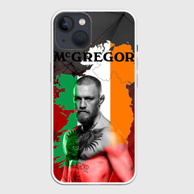 Чехол для iPhone 13 с принтом Конор в Белгороде,  |  | conor mcgregor | боец | ирландия | конор макгрегор | мма