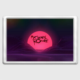 Магнит 45*70 с принтом MCR Logo в Белгороде, Пластик | Размер: 78*52 мм; Размер печати: 70*45 | Тематика изображения на принте: 2007 | chemical | emo | logo | mcr | rock | romance | вокалист | группа | джерард | лого | рок | уэйн | эмо