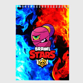 Скетчбук с принтом BRAWL STARS TARA в Белгороде, 100% бумага
 | 48 листов, плотность листов — 100 г/м2, плотность картонной обложки — 250 г/м2. Листы скреплены сверху удобной пружинной спиралью | bibi | brawl stars | brock | bull | crow | dinomike | el primo | leon | mobile game | nita | poko | ricochet | stars | tara | бравл старс | ворон | леон | мобильные игры