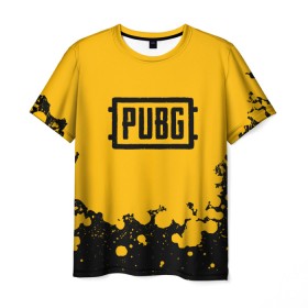 Мужская футболка 3D с принтом PUBG в Белгороде, 100% полиэфир | прямой крой, круглый вырез горловины, длина до линии бедер | battle royal | playerunknowns battlegrounds | pubg | пабг | пубг
