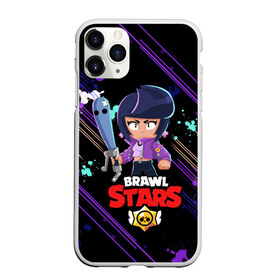 Чехол для iPhone 11 Pro матовый с принтом BRAWL STARS BIBI в Белгороде, Силикон |  | bib | brawl stars | colt | crow | el brown | leon | leon shark | max | moba | sally leon | shark | акула | берли | биби | бравл старс | браун | ворон | жанр | игра | кольт | леон | леон акула | макс | нита | шелли