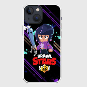 Чехол для iPhone 13 mini с принтом BRAWL STARS BIBI. в Белгороде,  |  | bib | brawl stars | colt | crow | el brown | leon | leon shark | max | moba | sally leon | shark | акула | берли | биби | бравл старс | браун | ворон | жанр | игра | кольт | леон | леон акула | макс | нита | шелли