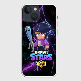 Чехол для iPhone 13 mini с принтом BRAWL STARS BIBI. в Белгороде,  |  | bib | brawl stars | colt | crow | el brown | leon | leon shark | max | moba | sally leon | shark | акула | берли | биби | бравл старс | браун | ворон | жанр | игра | кольт | леон | леон акула | макс | нита | шелли