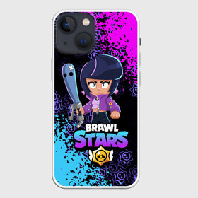 Чехол для iPhone 13 mini с принтом BRAWL STARS BIBI. в Белгороде,  |  | bib | brawl stars | colt | crow | el brown | leon | leon shark | max | moba | sally leon | shark | акула | берли | биби | бравл старс | браун | ворон | жанр | игра | кольт | леон | леон акула | макс | нита | шелли