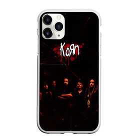 Чехол для iPhone 11 Pro матовый с принтом Korn в Белгороде, Силикон |  | korn | корн | музыка | рок