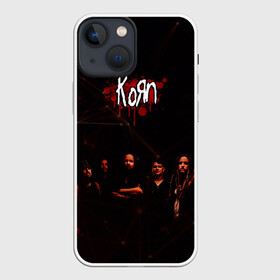 Чехол для iPhone 13 mini с принтом Korn в Белгороде,  |  | korn | корн | музыка | рок