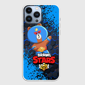 Чехол для iPhone 13 Pro Max с принтом BRAWL STARS EL BROWN. в Белгороде,  |  | Тематика изображения на принте: bib | brawl stars | colt | crow | el brown | leon | leon shark | max | moba | sally leon | shark | акула | берли | биби | бравл старс | браун | ворон | жанр | игра | кольт | леон | леон акула | макс | нита | шелли