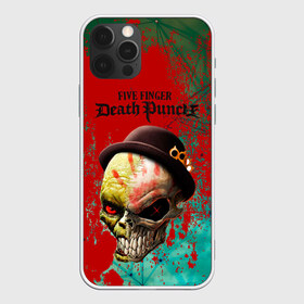 Чехол для iPhone 12 Pro Max с принтом five finger death punch в Белгороде, Силикон |  | five finger death punch | металл | музыка | рок | фингер | череп