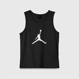 Детская майка хлопок с принтом MICHAEL JORDAN (НА СПИНЕ) в Белгороде,  |  | 23 | bulls | chicago bulls | jordan | logo | michael jordan | nba | paris saint germain | psg | red | sport | быки | джордан | лого | майкл джордан | псж | спорт | чикаго буллс