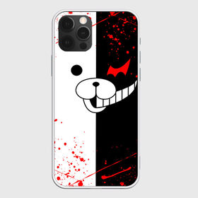 Чехол для iPhone 12 Pro Max с принтом MONOKUMA в Белгороде, Силикон |  | anime | bear | black  white | danganronpa | kurokuma | monodam | monokuma | monomi | monotaro | rabbit | school | shirokuma | аниме | главарь | мoноми | монокума | черно белый | школа